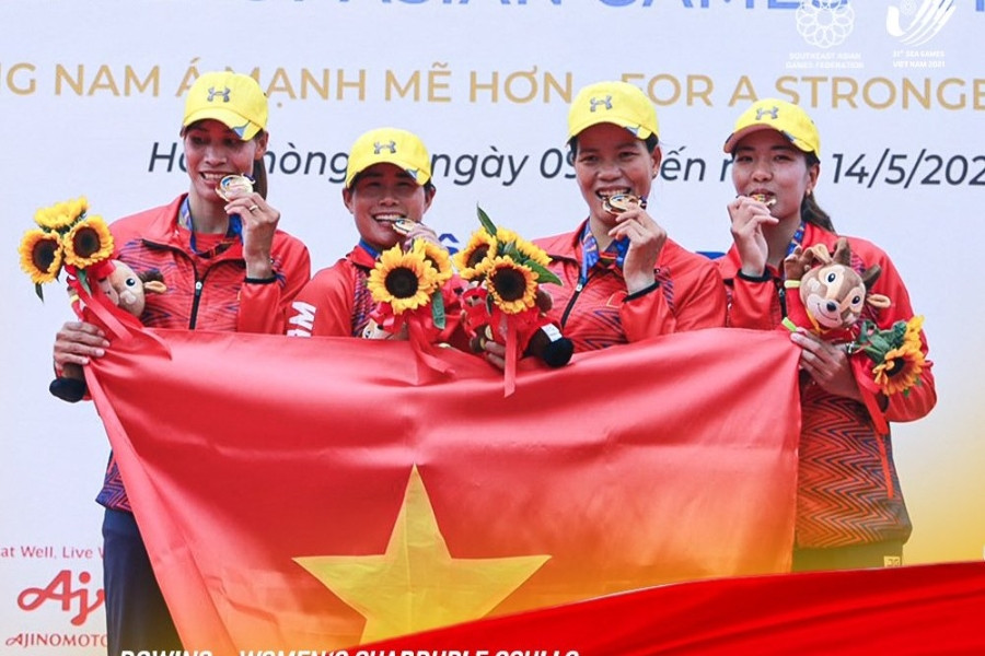 Bảng tổng sắp huy chương SEA Games 31 hôm nay 12/5