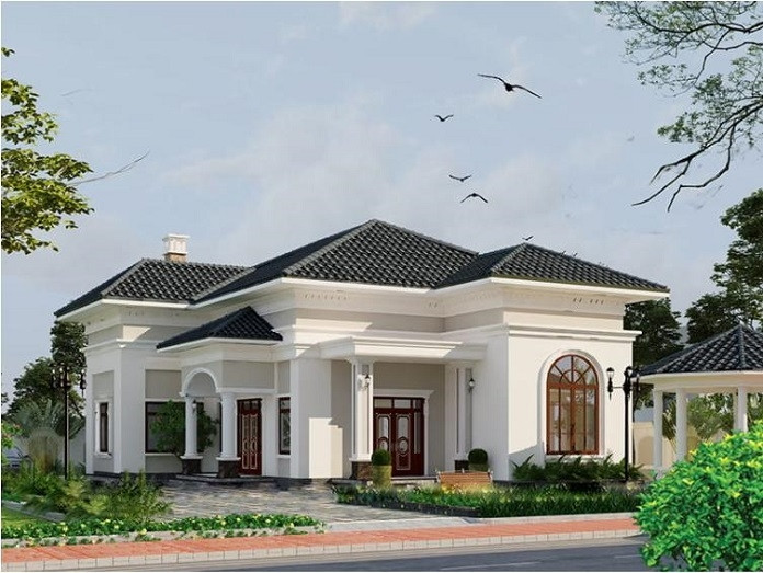 5 beautiful, simple, luxurious and classy 4-level neoclassical house models