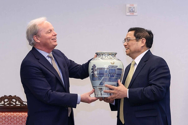 Thủ tướng mời doanh nghiệp Mỹ đầu tư vào năng lượng, chuyển đổi số Việt Nam