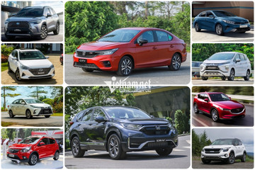 Top 10 xe bán chạy tháng 4: VinFast Fadil tụt sâu, Hyundai SantaFe mất hút