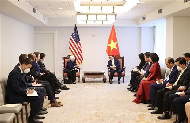 Vietnam seeks cooperation with US to develop healthy stock market hinh anh 2