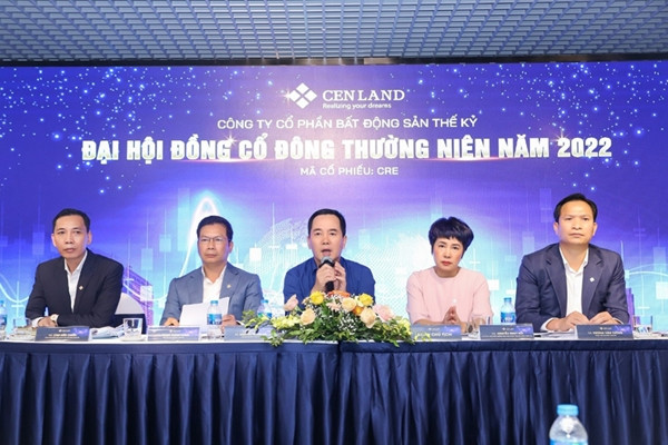 2022, Cen Land sets a revenue target of 8,500 billion VND