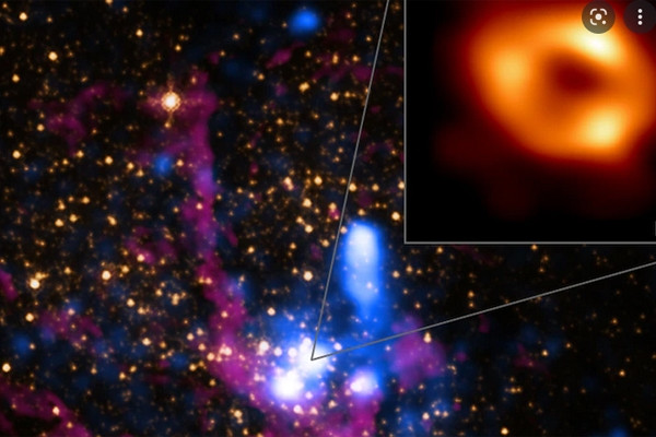 Công bố hình ảnh lần đầu tiên chụp được của hố đen khổng lồ nằm giữa dải Ngân Hà