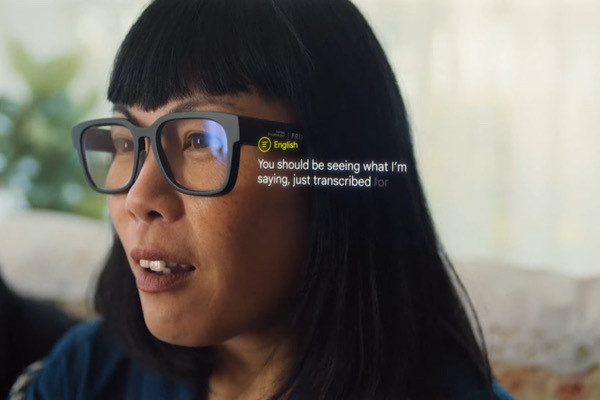 Google ‘teases’ smart glasses with the ability to translate languages