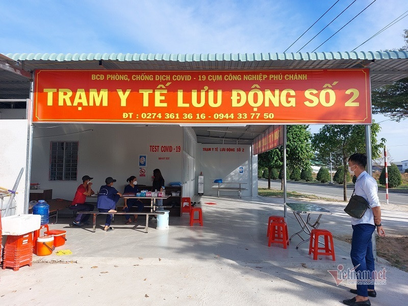 Trạm y tế lưu chống dịch Covid