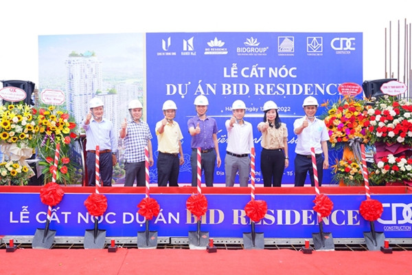 Toà 50 tầng dự án BID Residence cất nóc với loạt ưu đãi đặc biệt