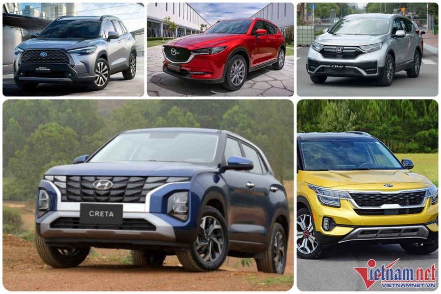 Top xe đa dụng tháng 4: Tân binh Hyundai Creta bất ngờ vượt mặt đàn anh SantaFe