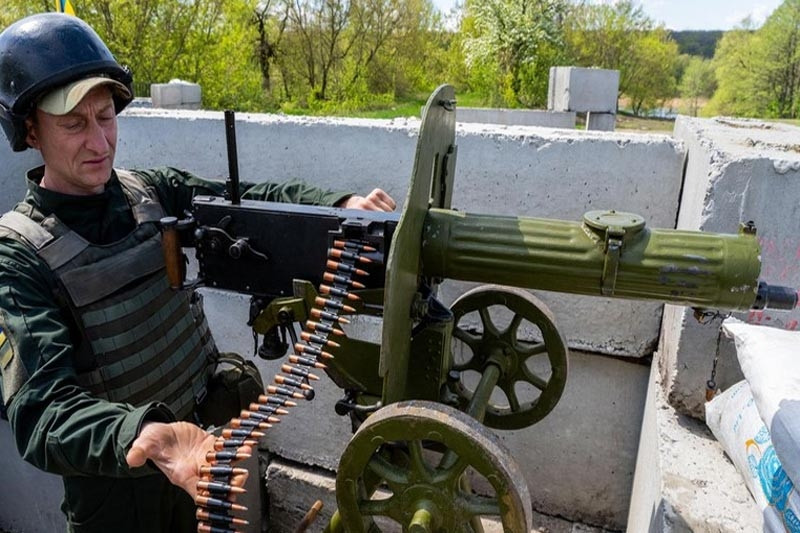 Vì sao quân đội Ukraine vẫn sử dụng súng máy 100 năm tuổi?