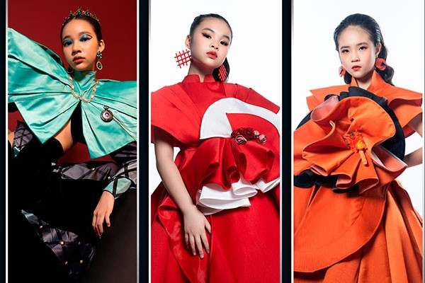 16 mẫu nhí diễn ở Thailand Fashion Week 2022