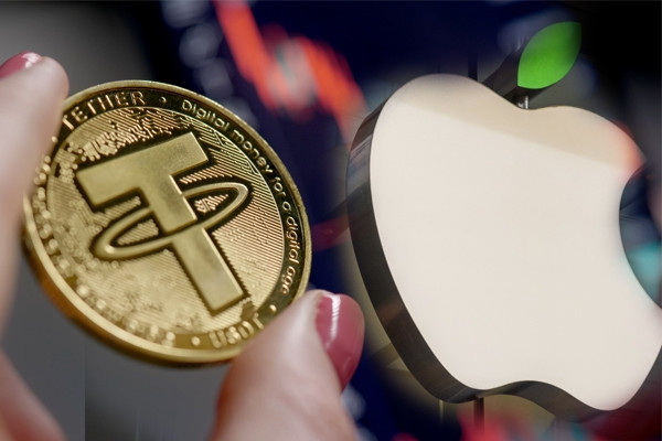 Apple mất ngôi giá trị nhất thế giới, Bitcoin lao dốc