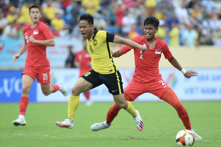 Highlights U23 Singapore 2-2 U23 Malaysia: Hẹn gặp U23 Việt Nam ở bán kết