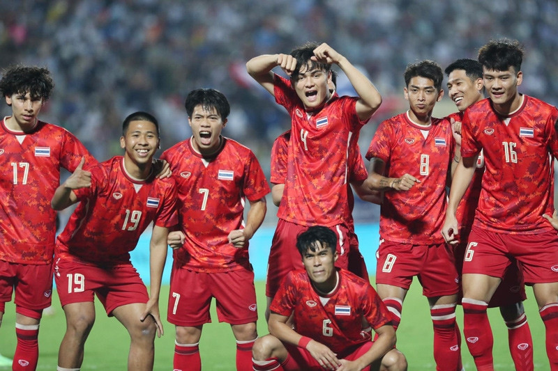 Thailand U23 football results 5-0 U23 Cambodia
