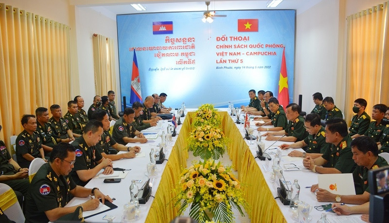 Việt Nam và Campuchia đánh giá cao kết quả hợp tác an ninh quốc phòng