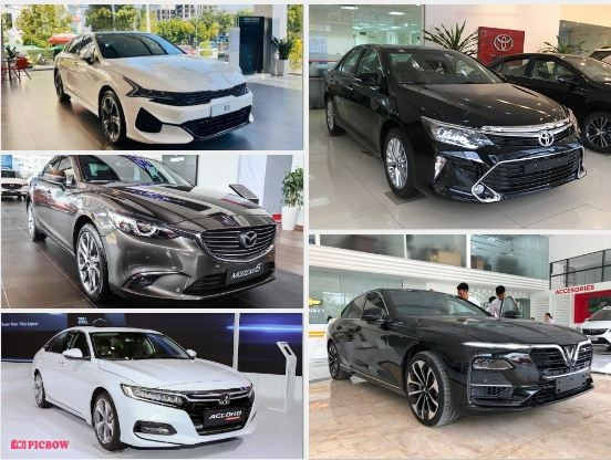 Xe sedan giá 1 tỷ tháng 4: Toyota Camry dẫn đầu