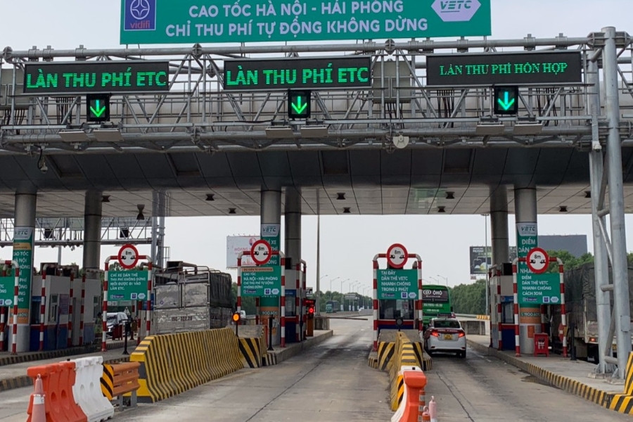 Mức phạt xe không đủ điều kiện thu phí tự động đi vào cao tốc Hà Nội - Hải Phòng