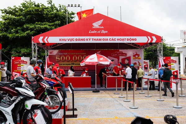 Chuỗi sự kiện tri ân khách hàng của Honda Việt Nam ở 23 tỉnh thành