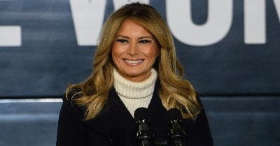 Former President Trump’s wife hinted at the possibility of returning to the White House
