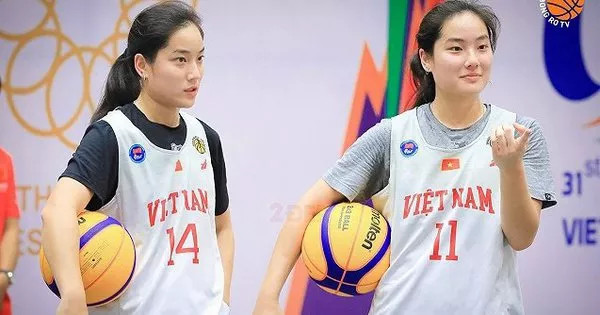 Điều ít biết về cặp chị em sinh đôi xinh như hotgirl của bóng rổ nữ Việt Nam