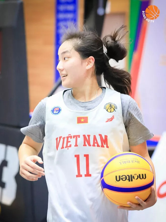 Revealing a little known thing about the beautiful twin sisters like hotgirl helped the Vietnamese women's basketball team to have a historic victory - Photo 5.