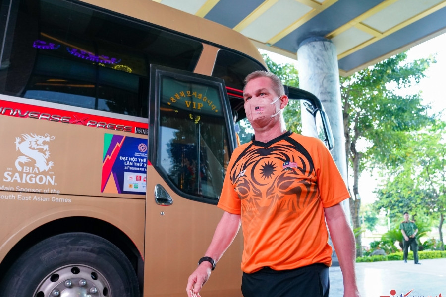 Coach Maloney said that U23 Vietnam is very strong, but Malaysia is not afraid