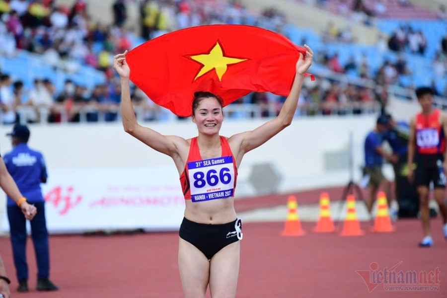 Quách Thị Lan lần đầu tiên giành HCV cá nhân tại SEA Games