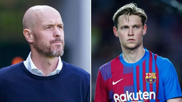 Erik ten Hag liên tục gọi điện kéo De Jong về MU