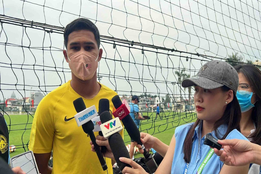 Hậu vệ U23 Malaysia: Tiến Linh giỏi, nhưng tôi sẽ khoá chặt anh ta