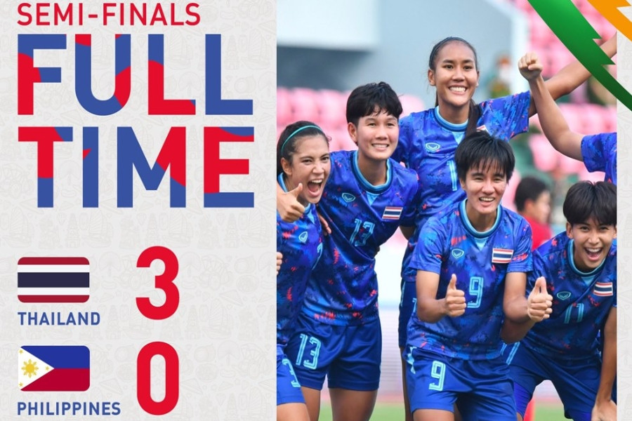 Vùi dập Philippines, nữ Thái Lan hẹn tuyển nữ Việt Nam ở chung kết SEA Games 31