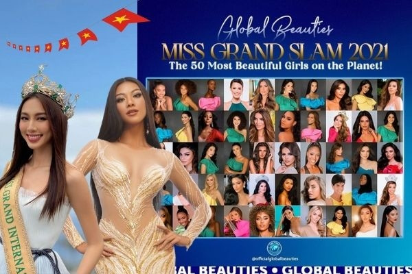 Thùy Tiên, Kim Duyên vượt mặt Đỗ Hà vào Top 50 Miss Grand Slam 2021