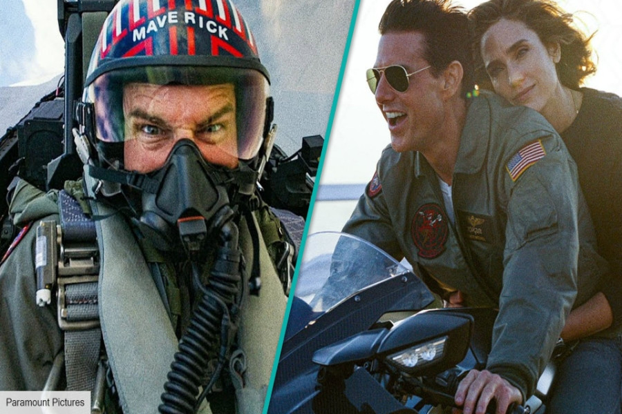 Tom Cruise lái xe phân khối lớn, nhào lộn trên không ở tuổi 60