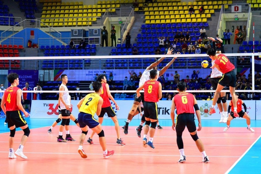 Bóng chuyền Việt Nam thắng kịch tính Thái Lan, vào chung kết SEA Games 31