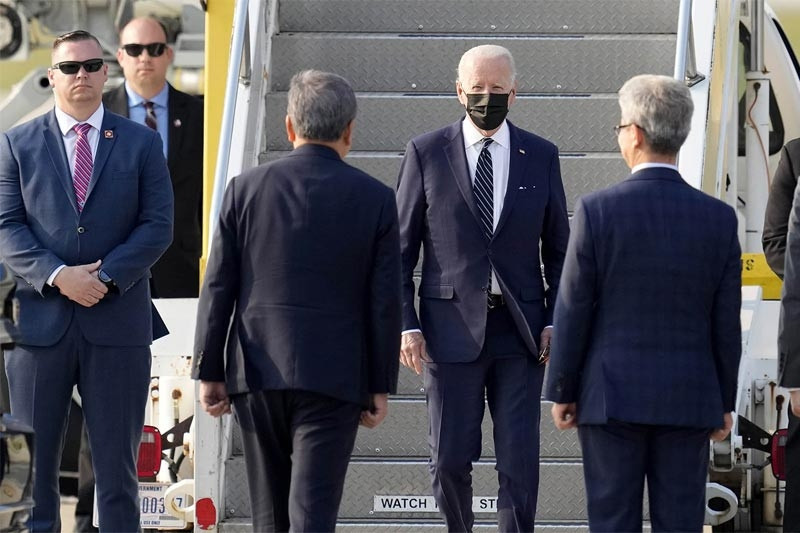 Biden’s security team member arrested in South Korea