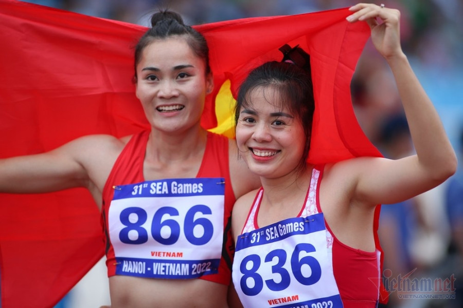 Điền kinh Việt Nam lần thứ 3 liên tiếp thống trị SEA Games