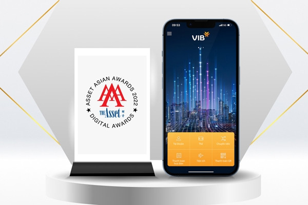 MyVIB được vinh danh là ứng dụng ngân hàng di động tốt nhất Việt Nam