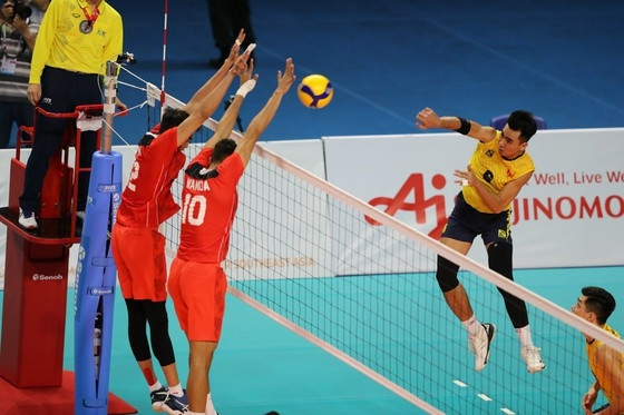 Đội tuyển bóng chuyền nam Việt Nam lỡ HCV SEA Games 31