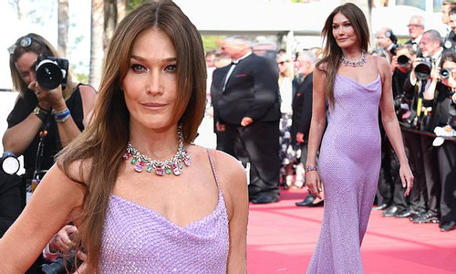 Cựu đệ nhất phu nhân Pháp 55 tuổi cực sexy tại Cannes ngày thứ 5