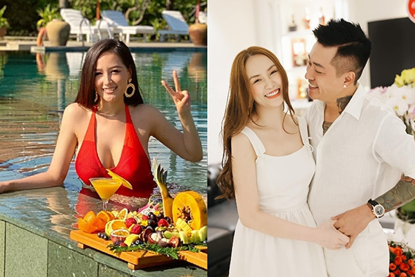 Sao Việt 24/5: Tuấn Hưng ngọt ngào bên vợ, Mai Phương Thuý sexy ở bể bơi