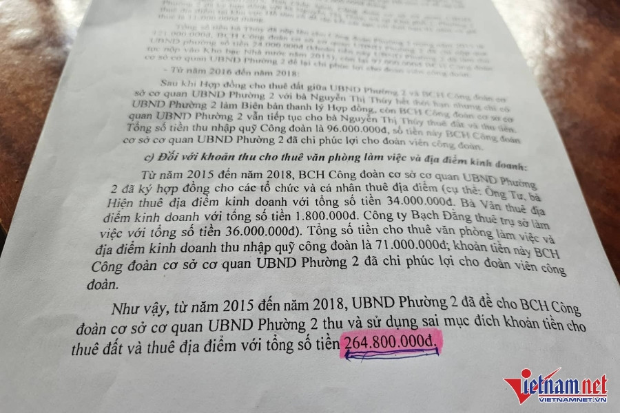 Cán bộ phường ở Quảng Trị cho thuê đất rồi lấy tiền chia nhau