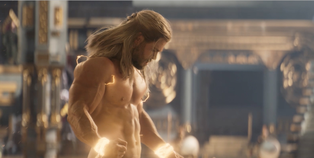 Chris Hemsworth nude in ‘Thor: Love and Thunder’