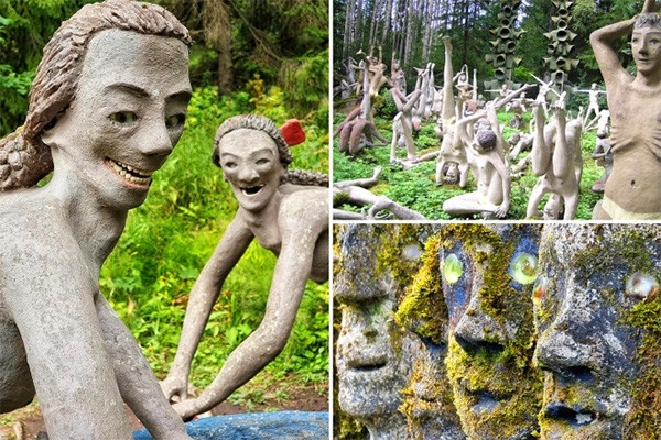 Khu du lịch kỳ quái nhất thế giới: 450 tượng gắn răng người thật đưa khách đến 'ác mộng'