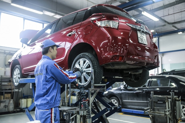 Toyota tặng khách loạt ưu đãi dịch vụ bảo dưỡng xe