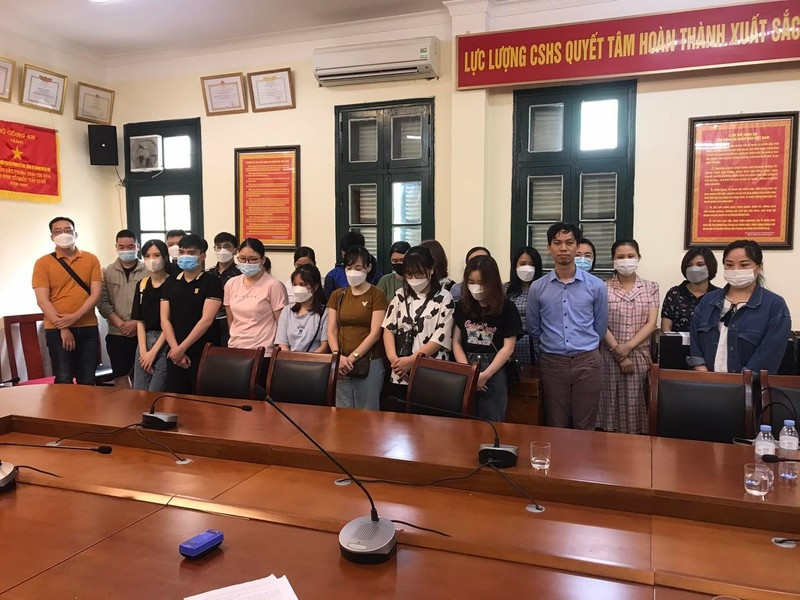 Dismantling the debt collection line for nearly 300 suspects in Hanoi