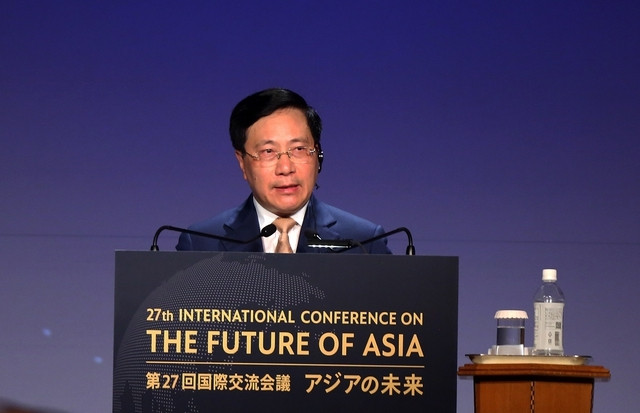 Phát biểu của Phó Thủ tướng Phạm Bình Minh tại Hội nghị Tương lai châu Á lần thứ 27