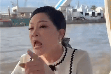 Như Quỳnh ca hài hước khi đi chơi thuyền ở miền Tây