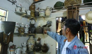 Quang Nam man owns 2,000 antique gardening tools