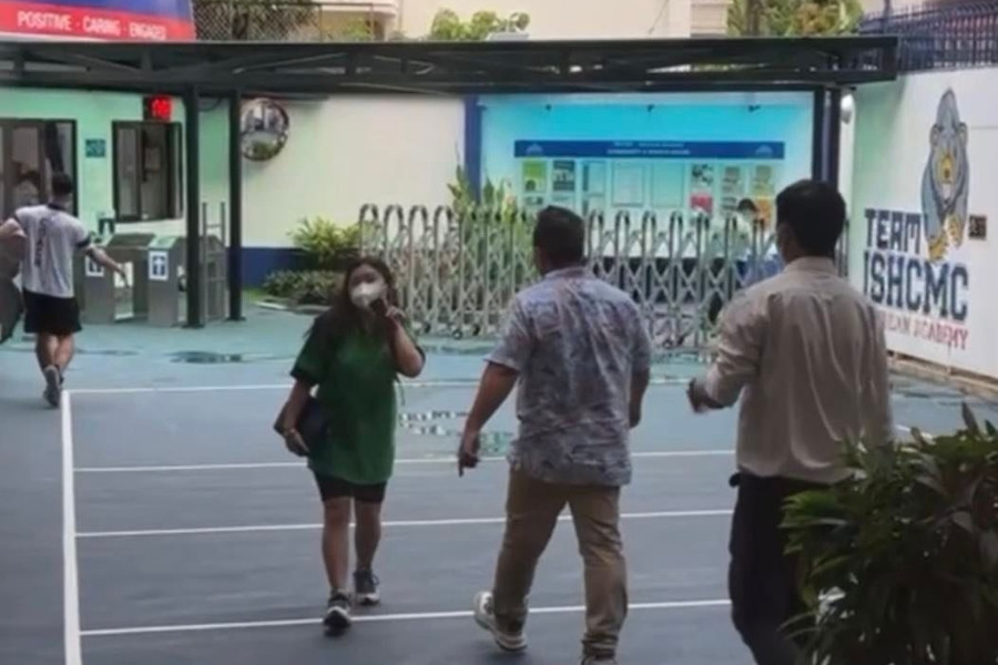 The case of an international school student in Ho Chi Minh City being beaten by a friend caused a storm on social networks