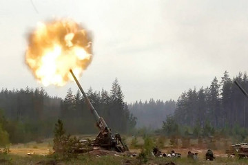 Video 'siêu pháo' 2S7M của Nga khoe uy lực trên chiến trường Ukraine