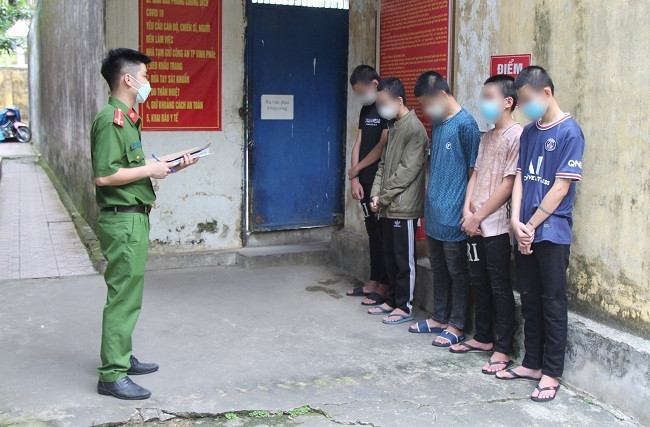 Remove the gang of teenage robbers who repeatedly commit crimes in Nghe An