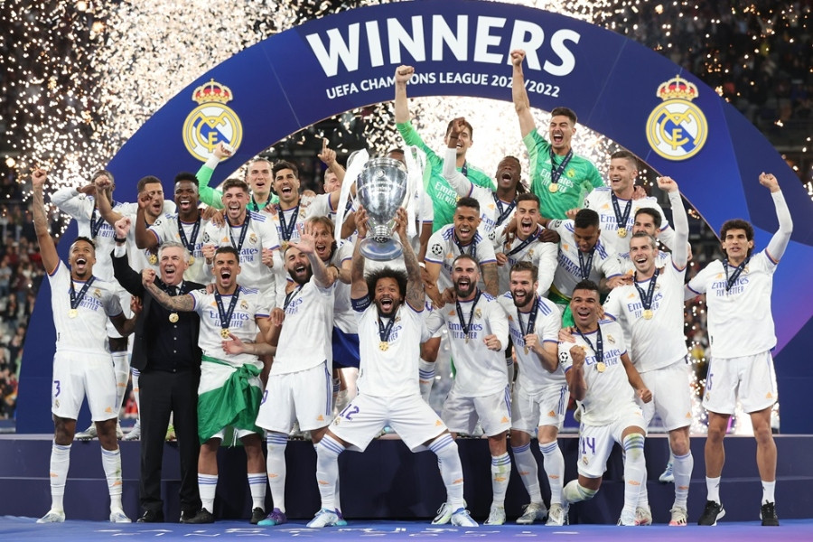 Courtois 'lên đồng', Real Madrid lần thứ 14 vô địch Champions League