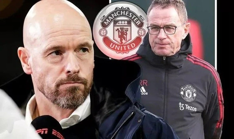 Rõ vì sao Erik ten Hag từ chối cộng tác Ralf Rangnick ở MU